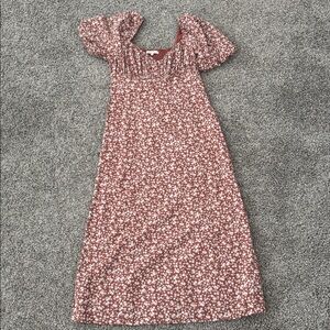 Z Supply Kiera Floral Midi Dress, XS